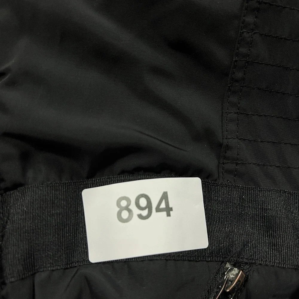 Coogi Jacket Mens XL Black‎ Bomber Insulated Lined Australia Patch Coat